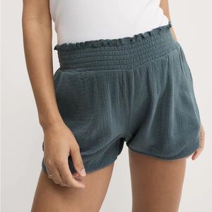 Hatch - The Henri Short - Charcoal - Maternity Size 0